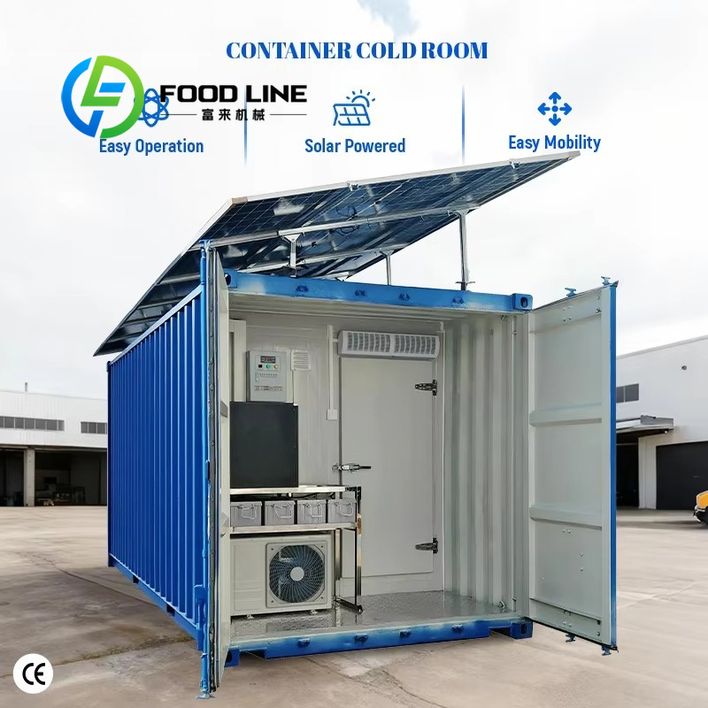 Food Storage Zone - 20ft Commercial Solar Container Cold Room