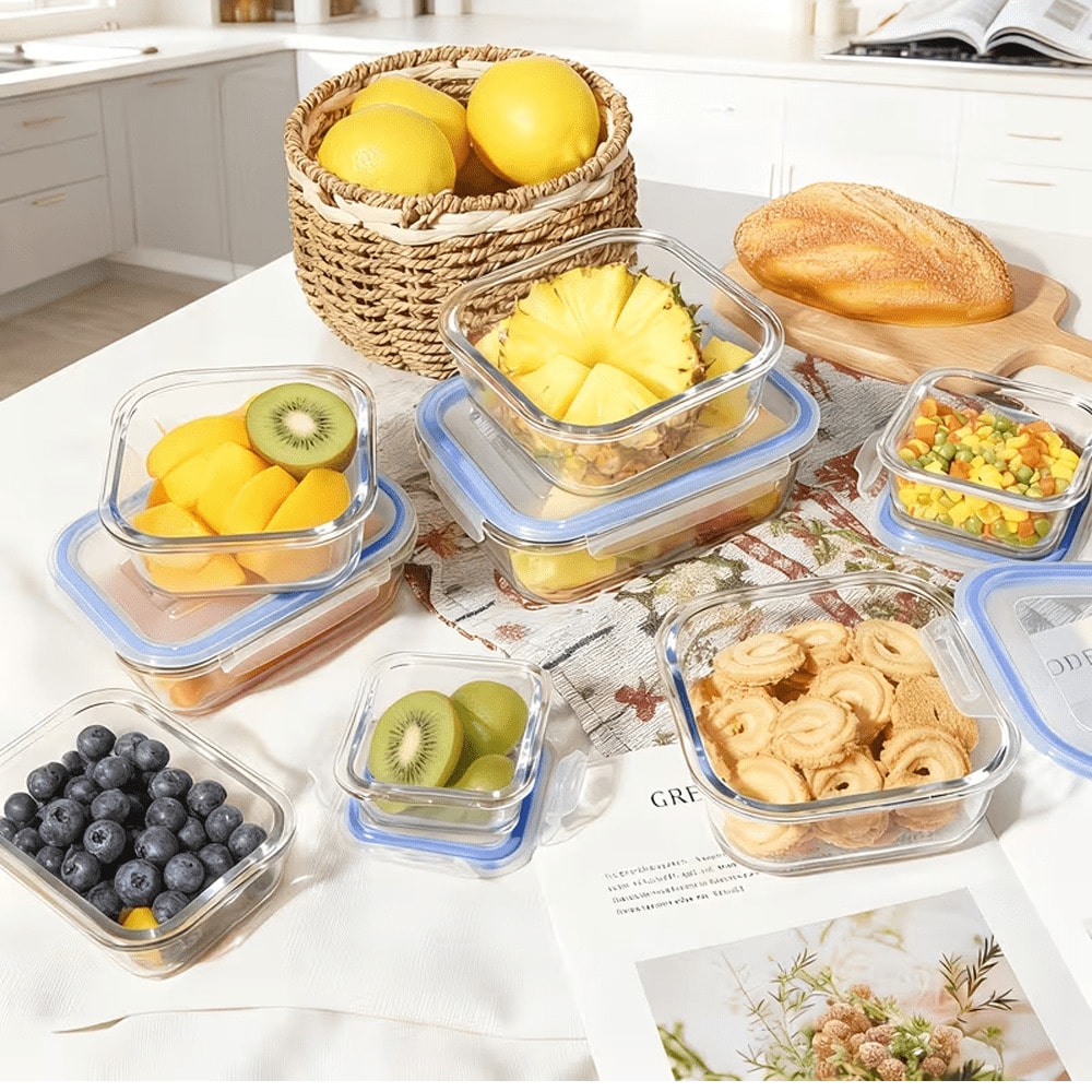 16Sealed Glass Food Storage Co - Food Storage Boxes With Lids review and price