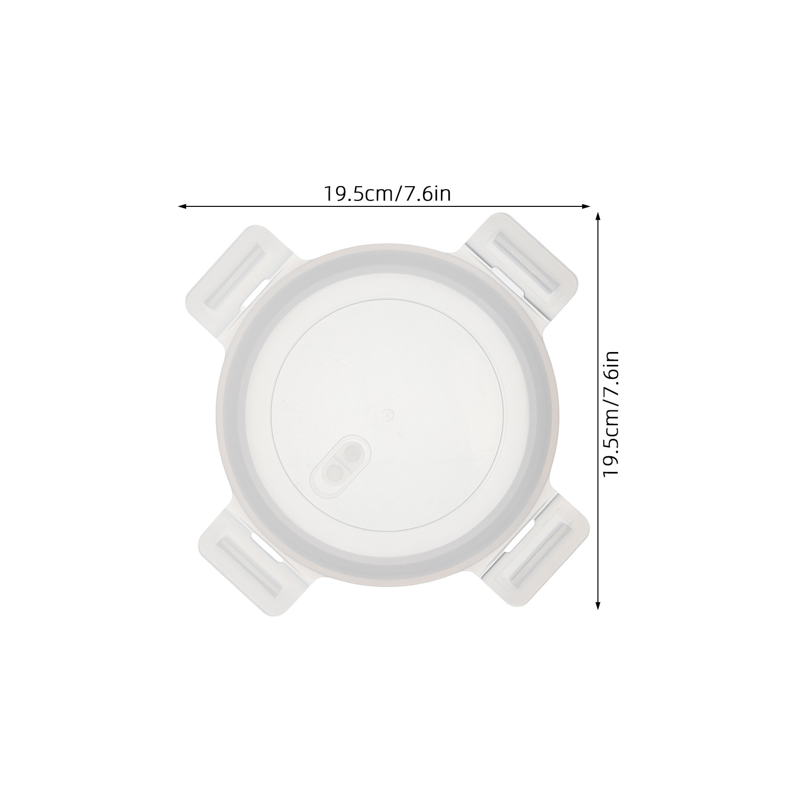 Airtight Silicone Gasket Seal  - Food Storage Glass Round review and price