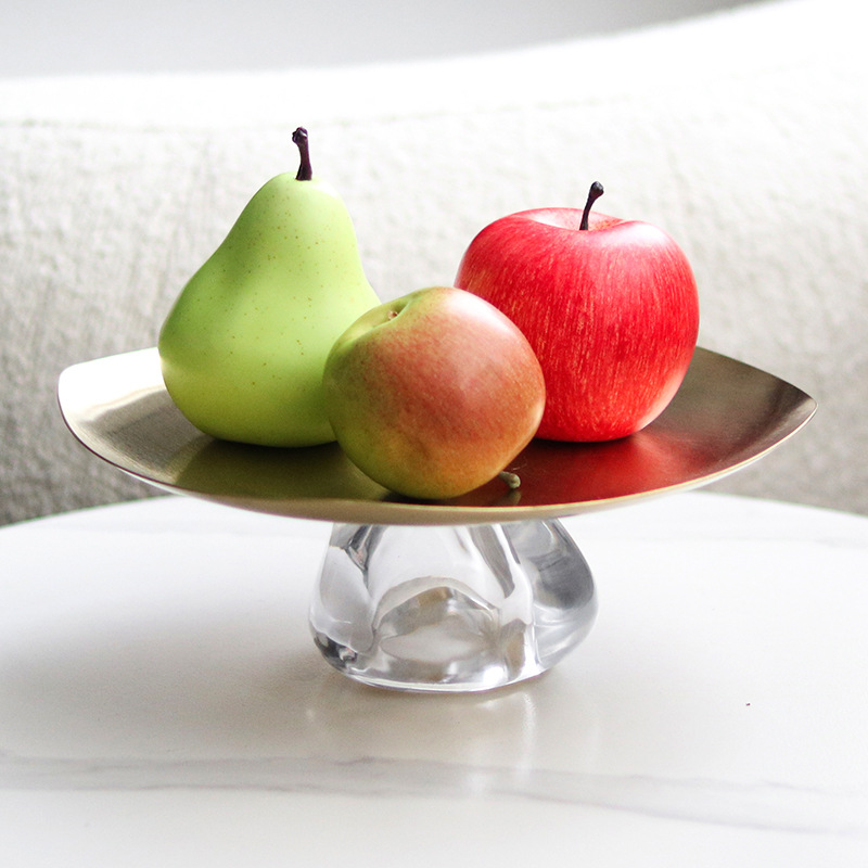 Square Irregular Metal Fruit T - Food Storage Glass Round review and price