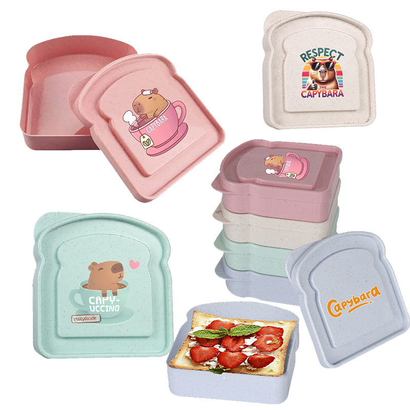 Capybara Sandwich Food Storage - Food Storage Boxes With Lids review and price