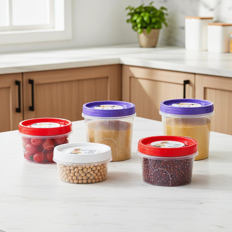 4Pcs Round Food Fresh Keeping  - Food Storage Glass Round review and price