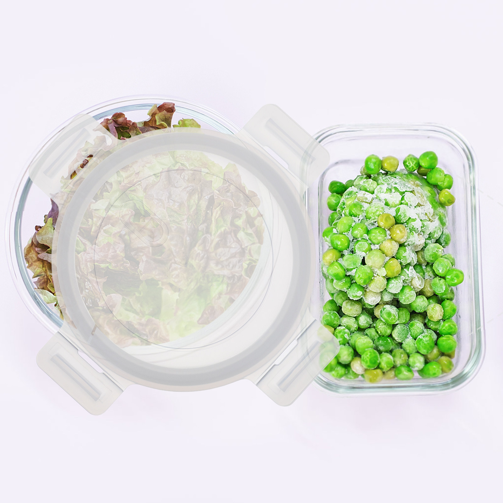 6 Inch Snap Lock Round Contain - Food Storage Glass Round review and price
