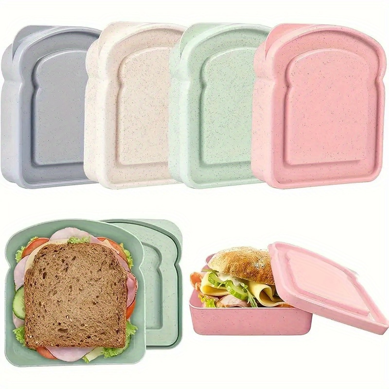 1pc Bento Boxes, Sandwich Cont - Food Storage Boxes With Lids review and price