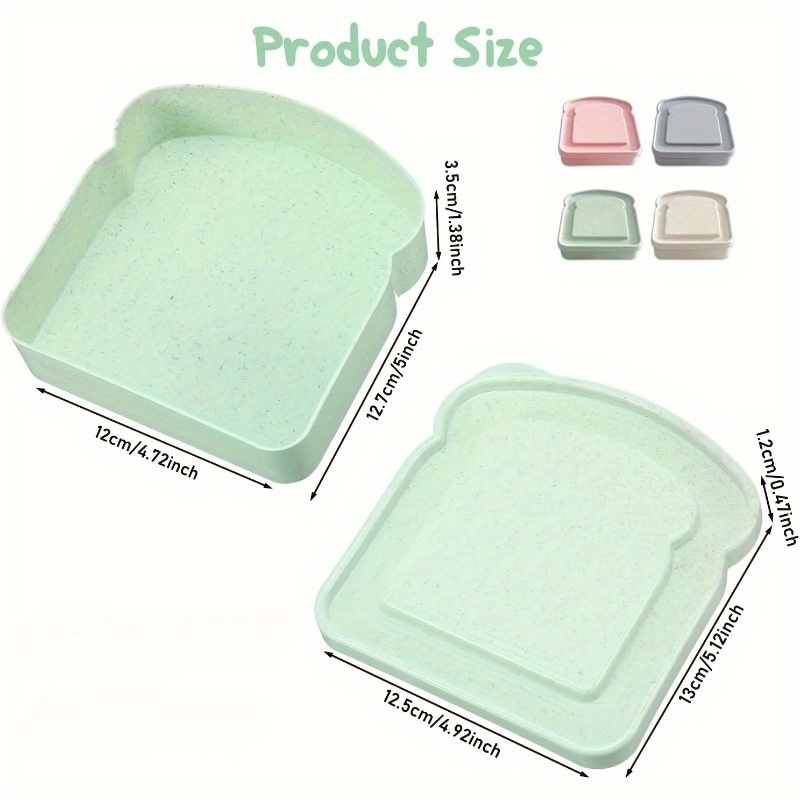 1pc Bento Boxes, Sandwich Cont - Food Storage Boxes With Lids review and price