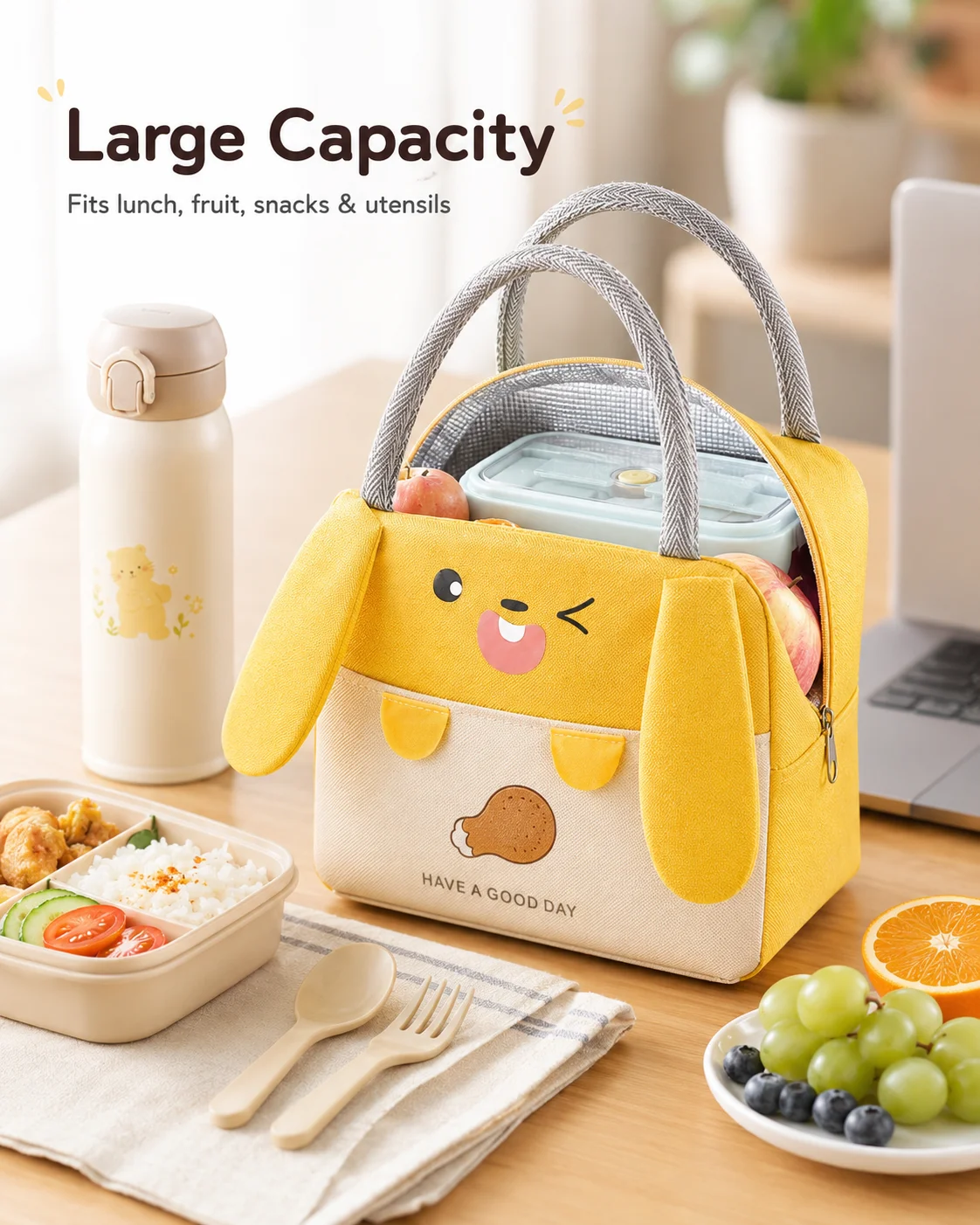 Portable Cartoon Thermal Coole - Food Storage Camping review and price