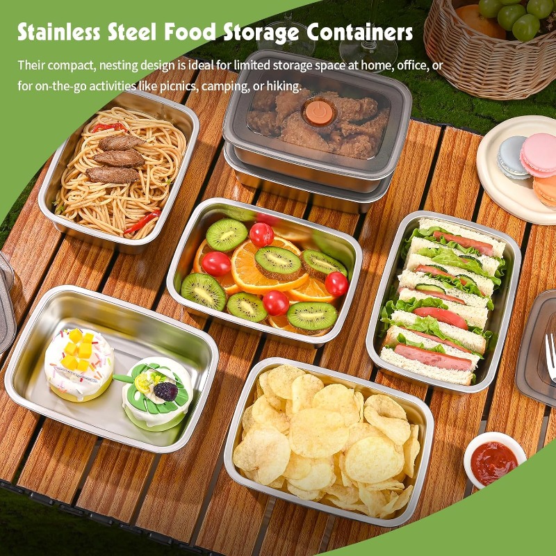 Stainless Steel Large Capacity - Food Storage Camping review and price