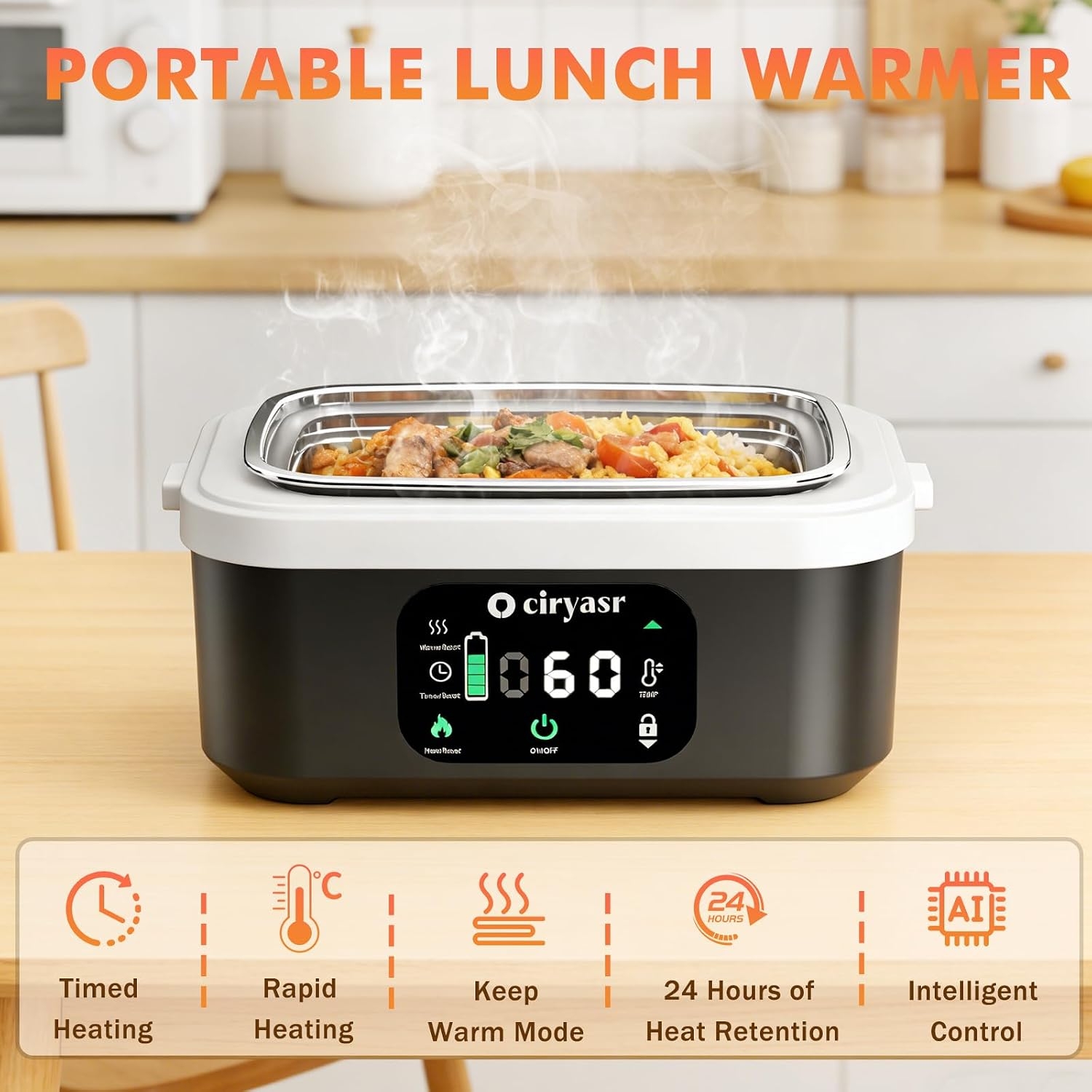 Powerful Electric Lunch Box, 1 - Food Storage Camping review and price