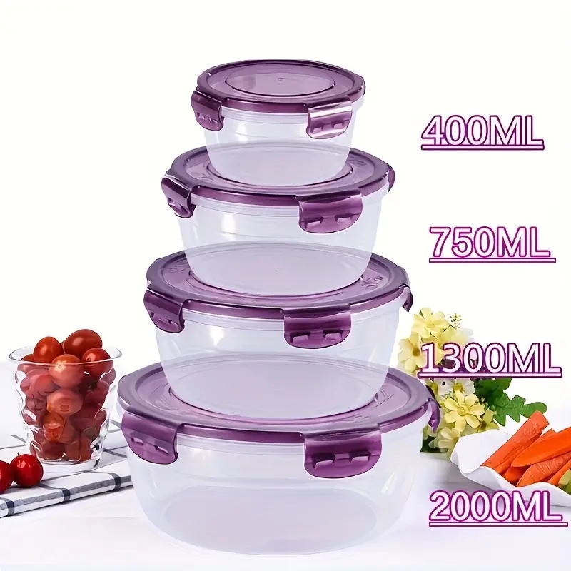 4 Plastic Food Storage Contain - Food Storage Plastic Containers With Lids review and price