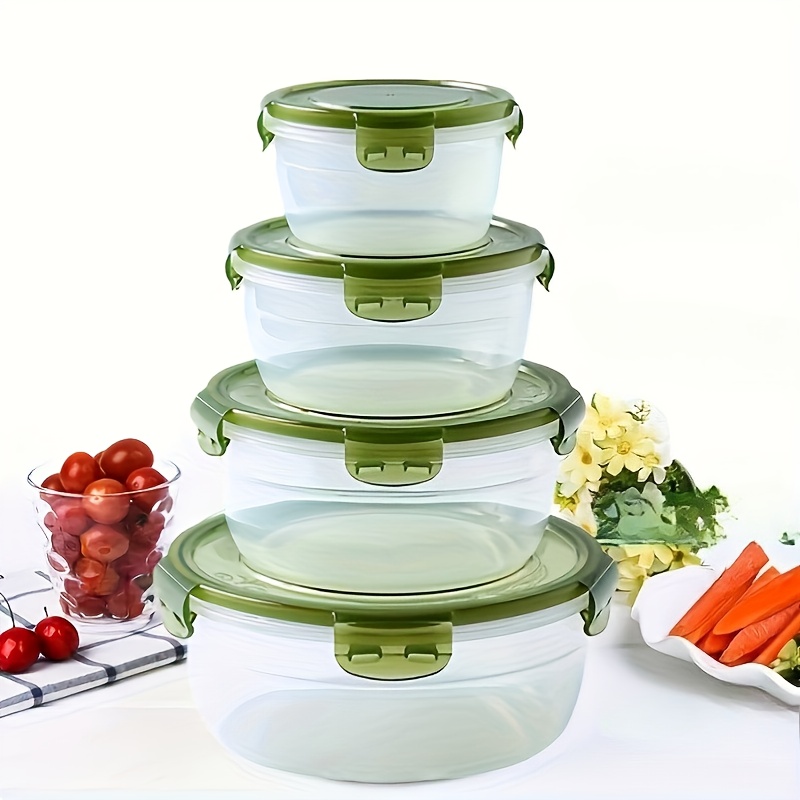 4 Plastic Food Storage Contain - Food Storage Plastic Containers With Lids review and price