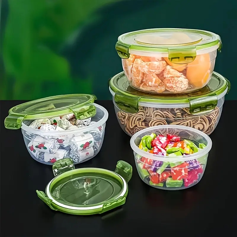 4 Plastic Food Storage Contain - Food Storage Plastic Containers With Lids review and price