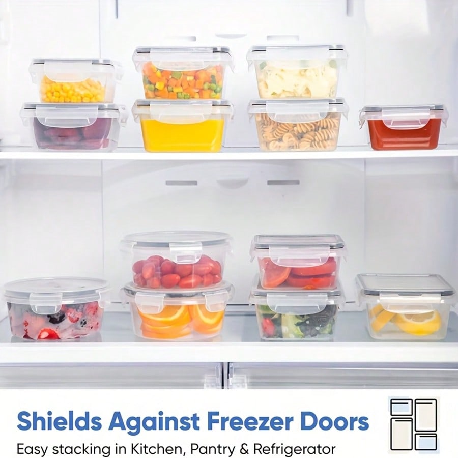 24‑Piece Meal Prep Food Contai - Food Storage Boxes With Lids review and price