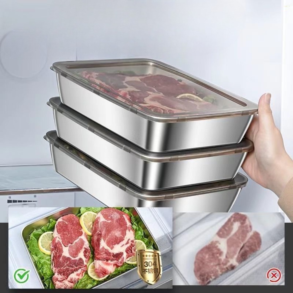 Food Grade Stainless Steel Ser - Food Storage Boxes With Lids review and price