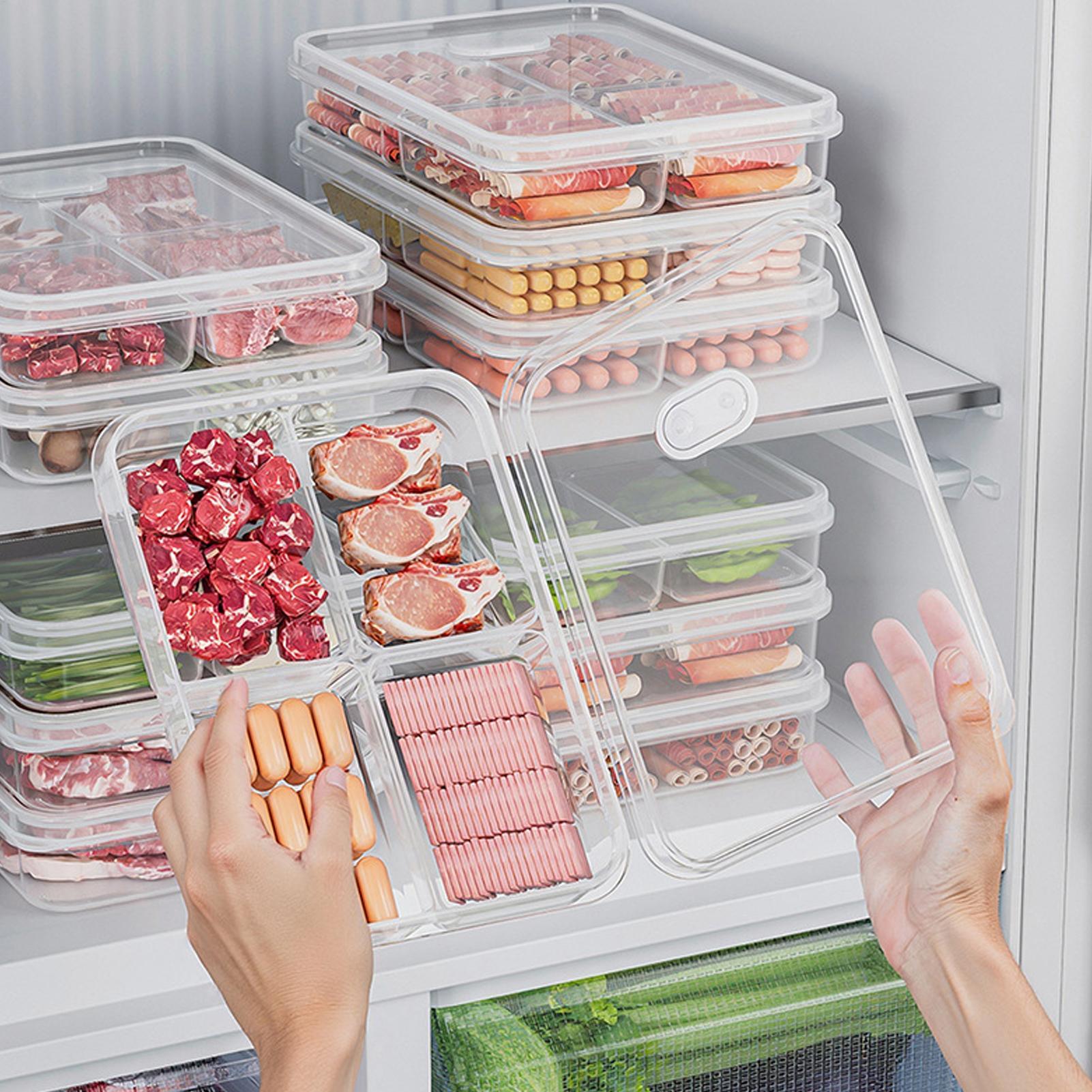 1PC Refrigerator Storage Box M - Food Storage Plastic Containers With Lids review and price