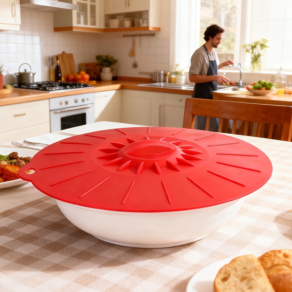 5-Piece Silicone Lids, Heat-Re - Food Storage Utensils review and price