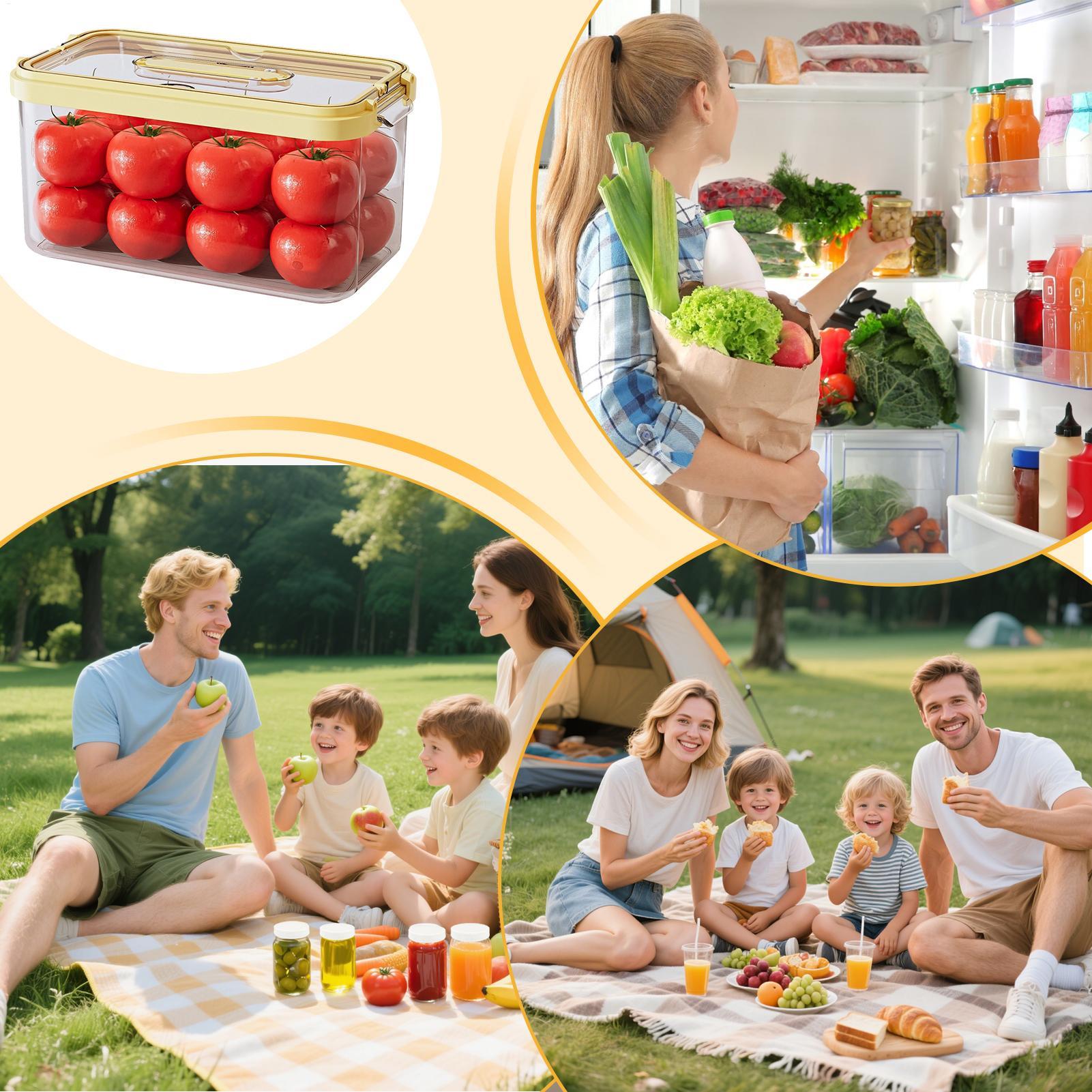 Fridge Food Storage Containers - Food Storage Plastic Containers With Lids review and price