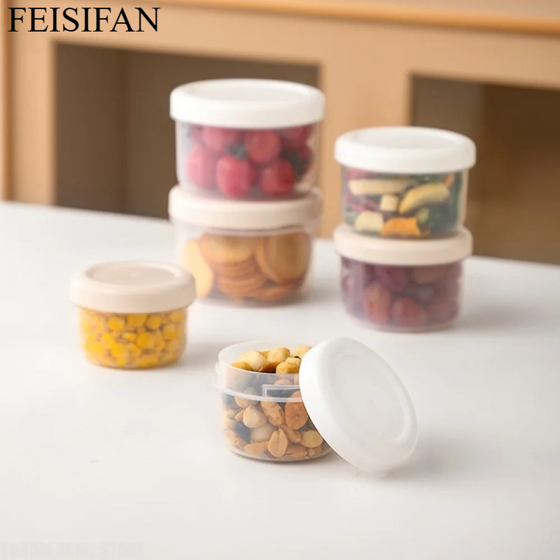 Portable Round Plastic Food St - Food Storage Boxes With Lids review and price