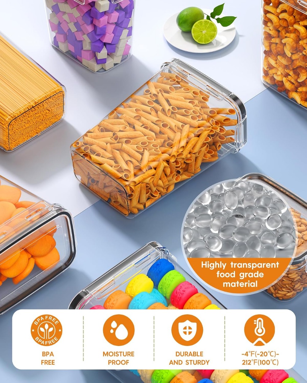 24 PCS Airtight Food Storage C - Food Storage Plastic Containers With Lids review and price