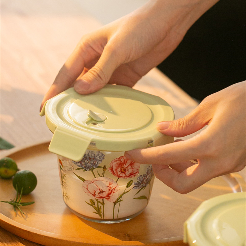 Food Storage Box French Vintag - Food Storage Glass Round review and price