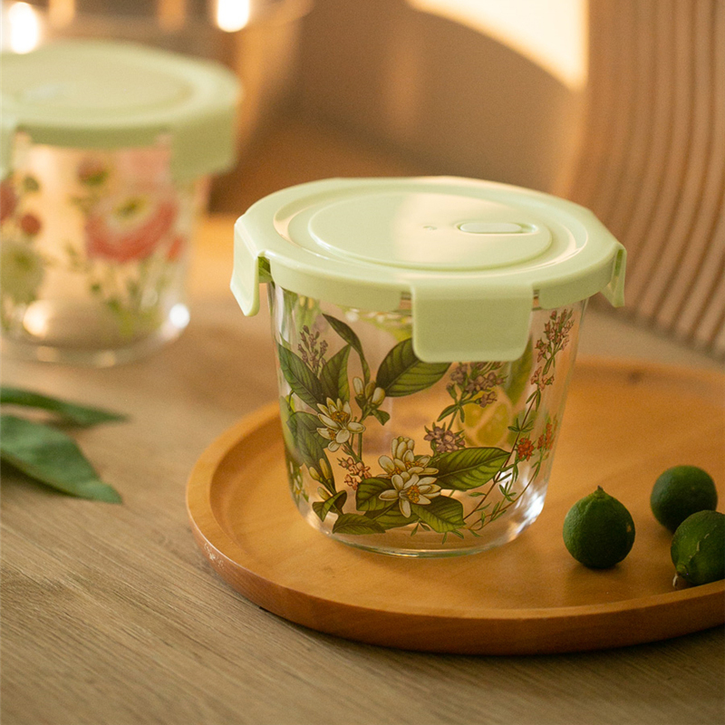 Food Storage Box French Vintag - Food Storage Glass Round review and price